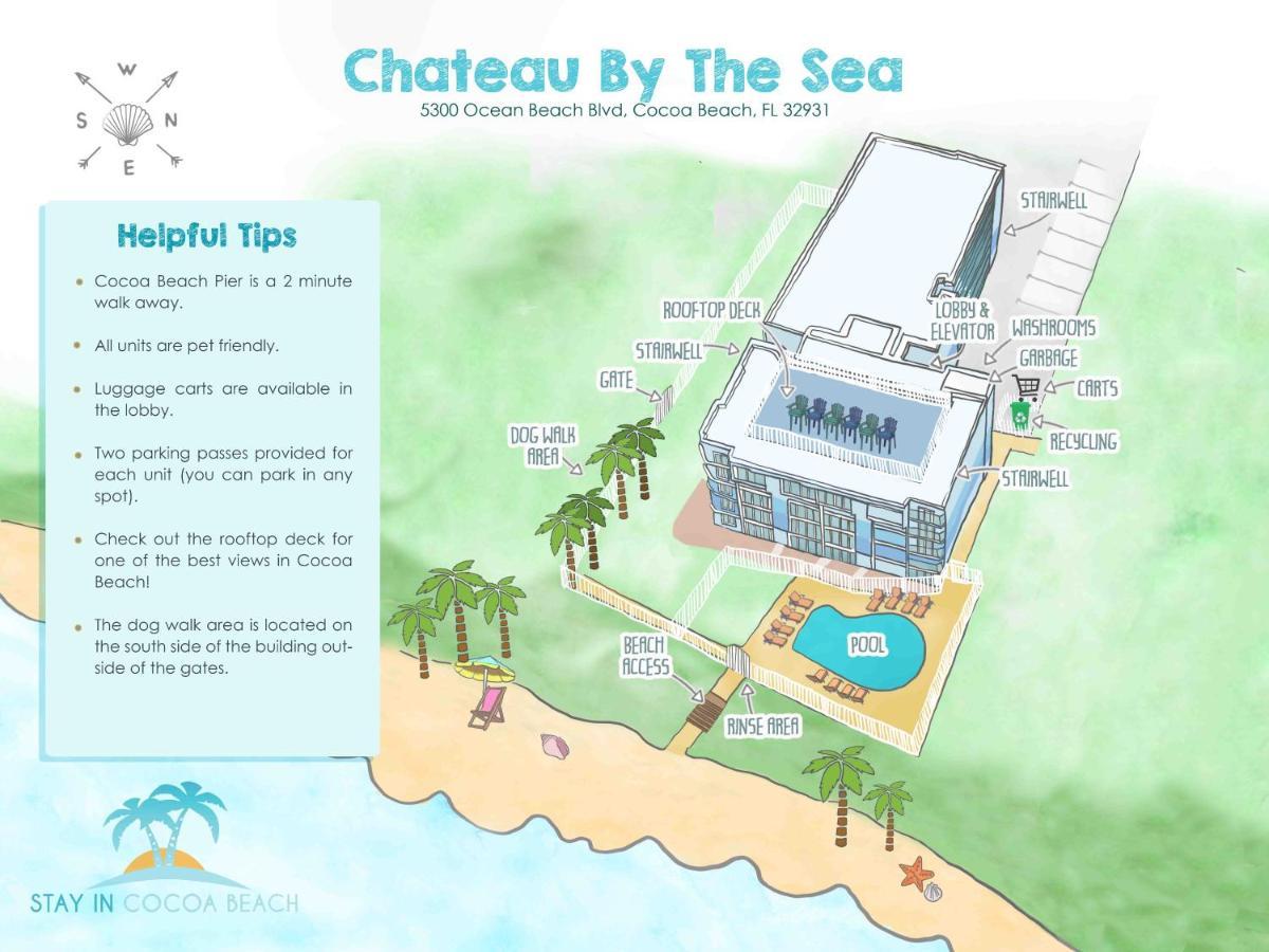 Chateau By The Sea Cocoa Beach Exterior foto
